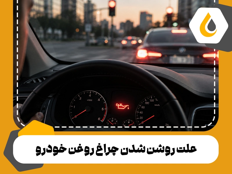 چراغ روغن ماشین چرا روشن می‌شود؟ با علت‌های روشن شدن چراغ روغن خودرو، خطر ادامه رانندگی، اقدامات فوری و روش بررسی مشکل آشنا شوید.