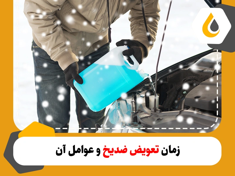 آگاهی از زمان تعویض ضدیخ و رعایت آن در سلامت خودرو و کارایی آن تاثیر زیادی دارد. عوامل موثر بر زمان تعویض ضدیخ خودرو